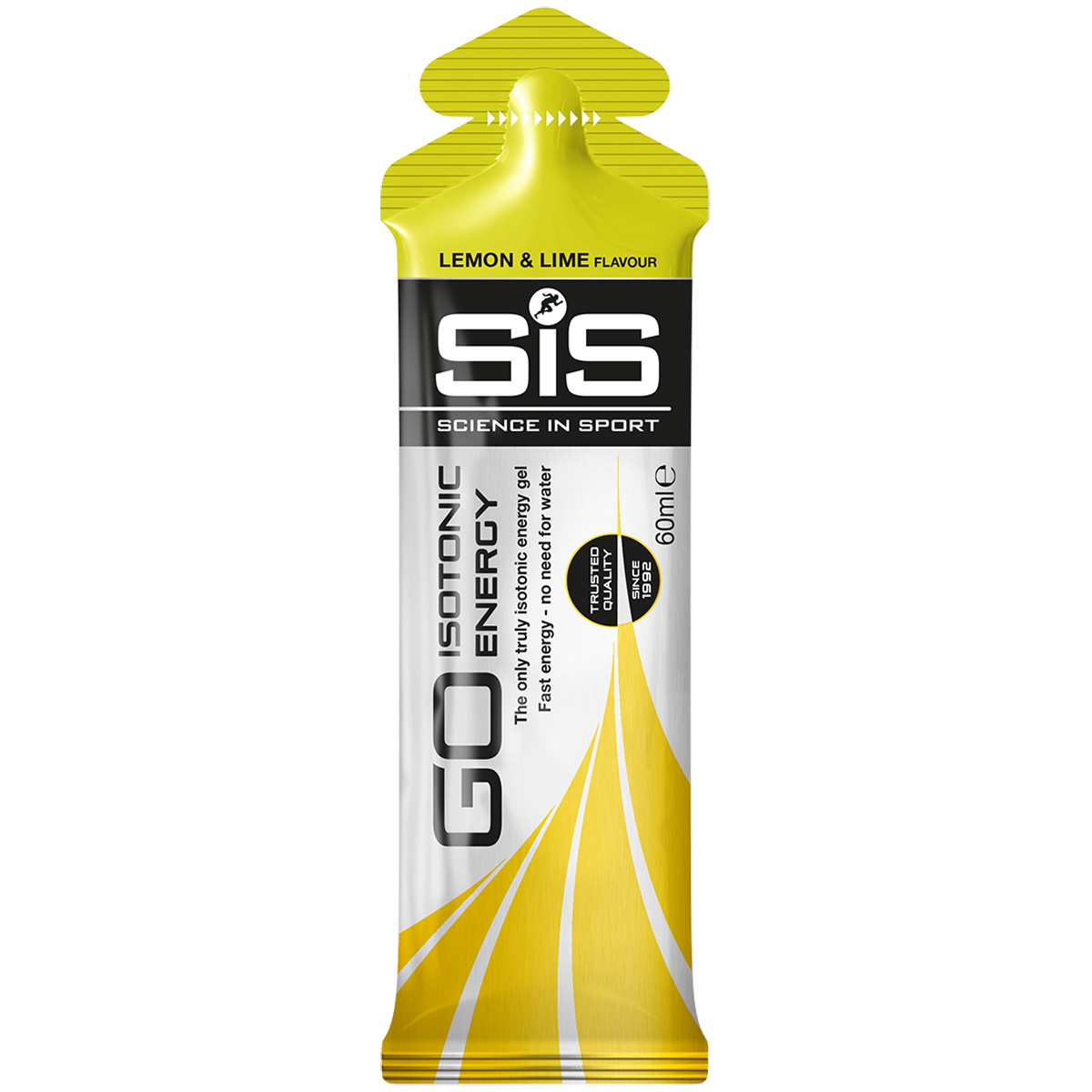Science in Sport SIS Go Isotonic Energy Gel Citron & Lime - 60ml Tilbehør > Energiprodukter > Energigel